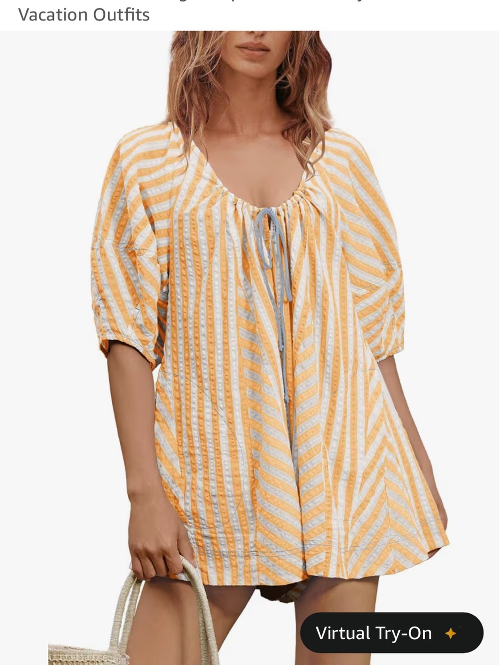 Striped Summer Romper